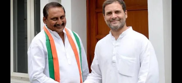 चार साल बाद आंध्र प्रदेश के पूर्व सीएम रेड्डी ने की कांग्रेस में वापसी, राहुल गांधी से की मुलाकात