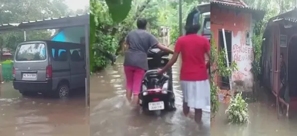 देश में जल प्रलयः पहाड़ी राज्य बादल फटने से पस्त, गुजरात-मुंबई भारी बारिश से त्रस्त