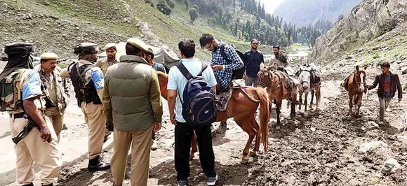 अमरनाथ यात्रा : 1,561 तीर्थयात्रियों का जत्था रवाना, 26 अगस्त को समाप्त होगी यात्रा
