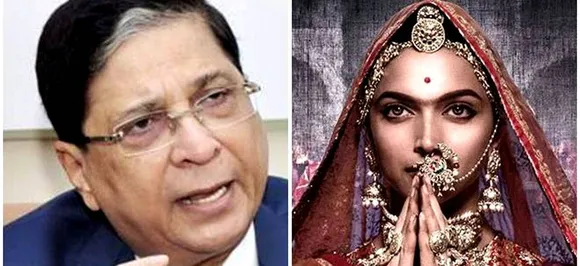 'पद्मावत' फिल्म पर बैन की कल्पना भी नहीं कर सकते थे: CJI दीपक मिश्रा