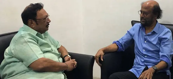करूणानिधि से अस्पताल मिलने पहुंचे रजनीकांत, DMK प्रमुख का जाना हालचाल