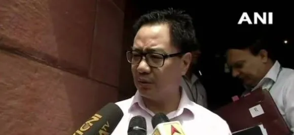 ममता बनर्जी के 'गृह युद्ध' वाले बयान पर रिजिजू का पलटवार, कहा- हिंसा न भड़काएं