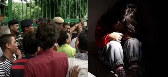 दिल्ली के सरकारी स्कूल में 6 साल की बच्ची के साथ रेप, अभिभावकों ने किया विरोध प्रदर्शन