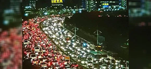 हैदराबाद: IKEA स्टोर पर खरीदारों की लगी भीड़, सड़क पर ऐसे लग गया भयानक जाम