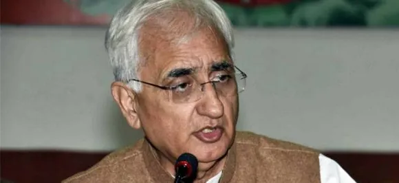 कांग्रेस को यूपी महागठबंधन से बाहर रखने का फैसला ठीक नहीं होगाः सलमान खुर्शीद