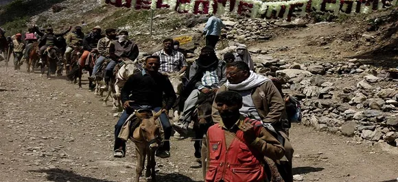 जम्मू से कश्मीर घाटी तक के लिए अमरनाथ यात्रा रोकी गई, बालटाल और पहलगाम की यात्रा जारी