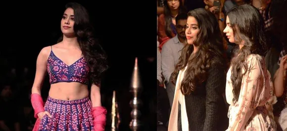 Lakme Fashion Week 2018: पहली बार रैंप पर ख़ुशी और जान्हवी कपूर ने किया वॉक, बजने लगी सीटियां