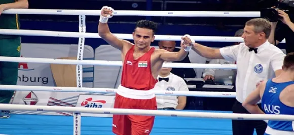 Asian Games 2018 (मुक्केबाजी) : कड़ा मुकाबला जीतकर फाइनल में पहुंचे अमित पंघल