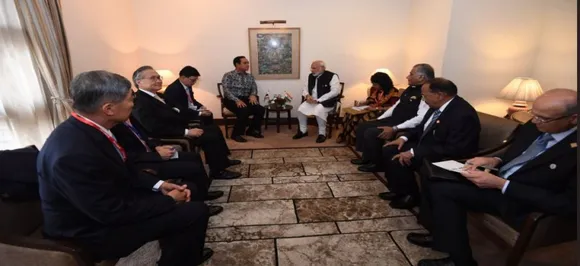 थाईलैंड, म्यामां और भूटान के नेताओं के साथ प्रधानमंत्री मोदी ने सहयोग बढ़ाने को लेकर की बातचीत