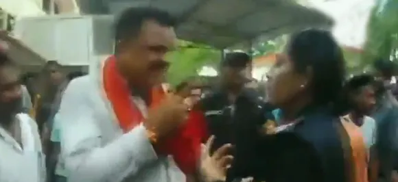 उत्तराखंड: बीजेपी विधायक रुद्र प्रताप ने महिला सब इंस्पेक्टर पर खोया आपा, वीडियो देख कर डर जाएंगे आप