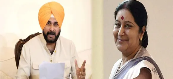 सिद्धू ने सुषमा स्वराज को इस मुद्दे पर लिखा खत, कहा- उठाइए सकारात्मक कदम