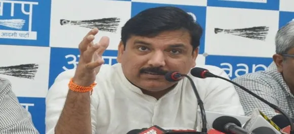मध्यप्रदेश के छिंदवाड़ा में 'आप' सांसद संजय सिंह की कार पर हमला