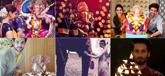 गणेश चतुर्थी 2018: बॉलीवुड सितारों ने बप्पा का किया स्वागत, अनोखे तरीके से दी बधाई