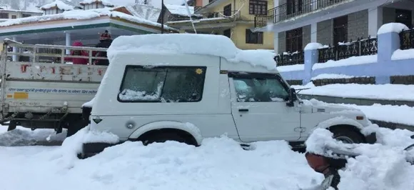 हिमाचल में भारी बारिश, स्पीति में बर्फबारी