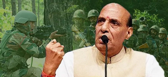 राजनाथ सिंह का हमला, 'UPA के कार्यकाल में नक्सलियों की तुलना में अधिक सुरक्षाबलों की हुई थी मौत'