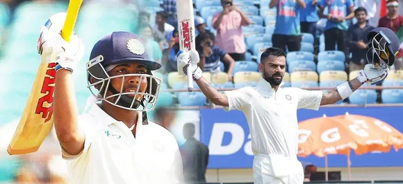 पृथ्वी शॉ के मुरीद हुए कप्तान कोहली, रोजकोट टेस्ट के फतह के बाद की दिल खोलकर तारीफ