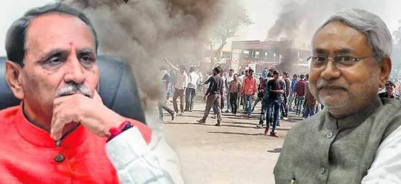 गुजरात में बिहार/UP के लोगों के खिलाफ हिंसा: नीतीश कुमार ने की रूपाणी से बात, बीजेपी सरकार ने कहा सुरक्षा हमारी जिम्मेदारी