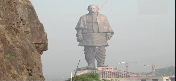 पहली बार सामने आई दुनिया की सबसे ऊंची सरदार पटेली की प्रतिमा, 31 अक्टूबर को होगा उद्घाटन