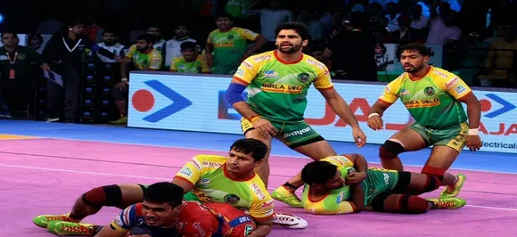 Pro Kabaddi League-6 : पटना पाइरेट्स ने यूपी योद्धा को 43-37 से दी मात