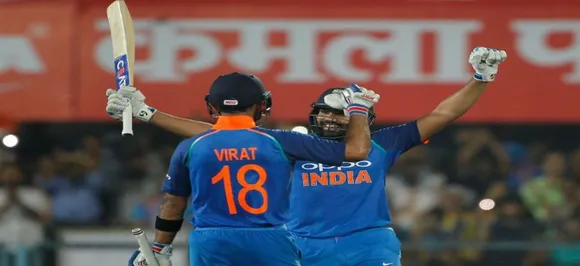 INDvsWI: रोहित शर्मा और कप्तान कोहली की शतक की बदौलत भारत ने वेस्टइंडीज को 8 विकेट से हराया