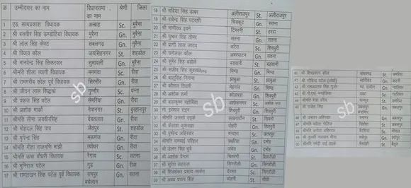 मध्‍य प्रदेश : विधानसभा चुनाव के लिए बसपा ने इन चेहरों पर लगाया दांव
