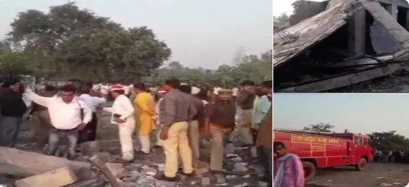 बदायूं के पटाखा फैक्ट्री में धमाका, अब तक 8 लोगों की मौत, कई घायल