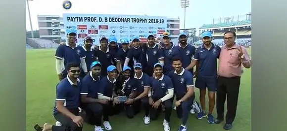 Deodhar Trophy 2018 : ईशान का जलवा बरकरार, रहाणे ने भी दिखाया दम, शतकीय पारियों की बदौलत India C ने जीता खिताब