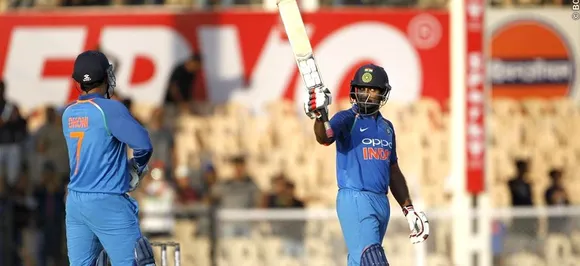 IND vs WI, 4th ODI: मुंबई वनडे में भारत ने विंडीज के सामने रखी 378 रनों की चुनौती