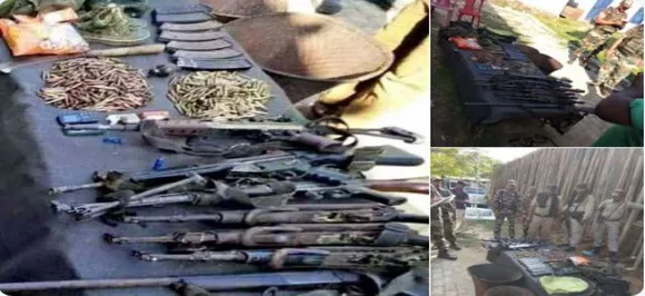 असम में पांच लोगों की हत्या के बाद SSB ने दो आतंकियों को पकड़ा, भारी मात्रा में हथियार बरामद