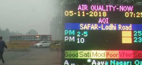 दिल्ली-एनसीआर में खतरनाक स्तर पर पहुंचा वायु प्रदूषण, 500 के पार हुआ AQI