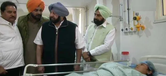 अमृतसर ग्रेनेड अटैक: CM अमरिंदर सिंह ने घायलों से की मुलाकात, कहा- कुछ सुराग मिले, हमलावरों को जल्द पकड़ा जाएगा
