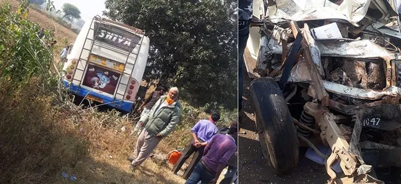 बस-स्कूल वैन की टक्कर में एक ही परिवार के 4 बच्‍चों समेत 8 की मौत, हादसे का ये हैं जिम्‍मेदार