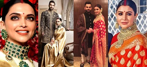 #DeepVeer रिसेप्शन पार्टी: दीपिका पादुकोण ने अनुष्का शर्मा के लुक को किया कॉपी, ये 5 चीजें थीं एकदम कॉमन