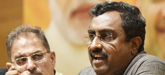 BJP नेता राम माधव ने कहा, सीमा पार से मिले थे एक साथ आने और सरकार बनाने के निर्देश