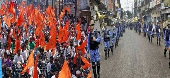 राम मंदिर निर्माण के लिए बड़ी संख्या में पहुंचे शिवसेना और VHP कार्यकर्ता, किले में तब्दील अयोध्या, सुरक्षा के पुख्ता इंतज़ाम