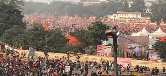VHP की धर्मसभा: भैय्याजी जोशी राम मंदिर पर बोले, देश की भावनाओं को समझे सुप्रीम कोर्ट
