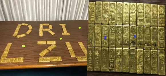 सोना तस्करों के खिलाफ DRI ने चलाया ऑपरेशन, 66 किलो सोना और 4 कारें हुईं बरामद