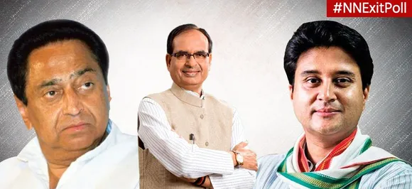 MP Election Result 2018 : रूझानों में 15 साल बाद कांग्रेस 100 के पार, कार्यकर्ताओं में जश्‍न का माहौल