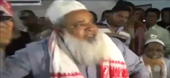 सवाल पूछने से तिलमिलाए AIUDF सांसद बदरुद्दीन अजमल ने पत्रकार पर माइक से किया हमला, सिर फोड़ने की दी धमकी