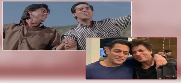 शाहरुख-सलमान को एक बार फिर आई 'करण-अर्जुन' की याद, ऐसे साथ में याद कर रहे हैं अपने पुराने दिन, देखें Video
