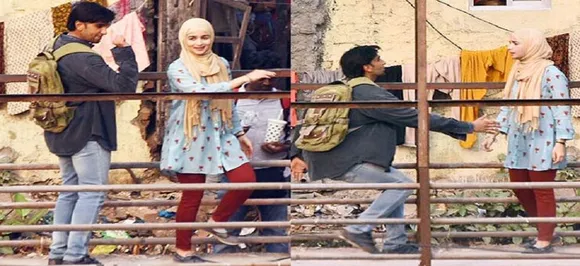 'गली ब्वॉय' का पहला पोस्टर रिलीज, इस Valentine’s Day पर रोमांस करेंगे आलिया भट्ट और रणवीर सिंह