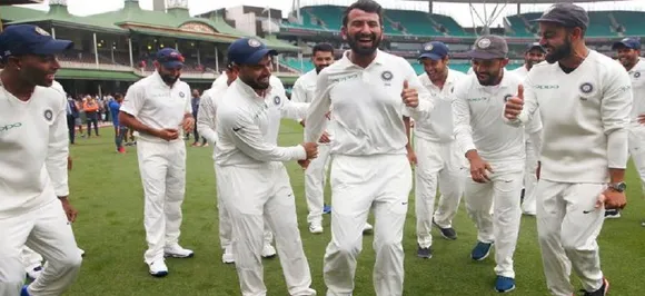 Watch Video: जीत के बाद थिरकी विराट सेना, देखें चेतेश्वर पुजारा का मजेदार स्टेप