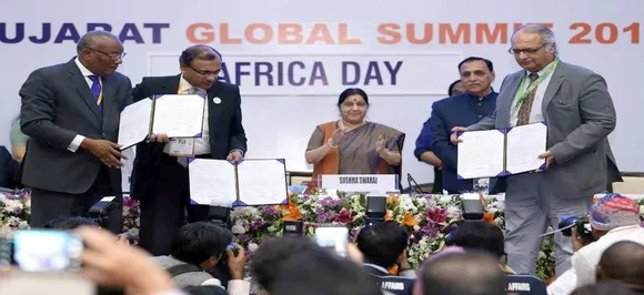 भारत-अफ्रीका संबंध अंतर्राष्ट्रीय व्यवस्था को फिर से परिभाषित करेगा : सुषमा