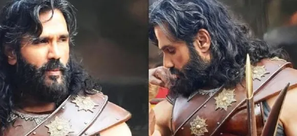 'बाहुबली' को टक्कर देने के लिए आ रहे हैं सुनील शेट्टी, देखें उनका ये दमदार लुक