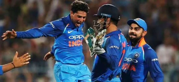 IND vs NZ: जब एमएस धोनी के मंत्र से कुलदीप को मिला विकेट, देखें वीडियो