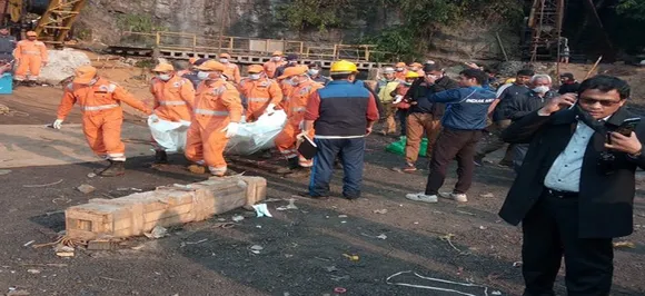 मेघालय खदान हादसा : 42 दिनों बाद 1 शव को बाहर निकाला गया