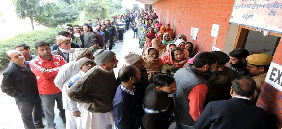 हरियाणा उपचुनाव में लगभग 75 फीसदी मतदान