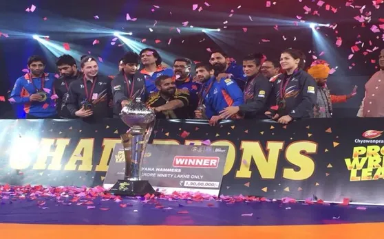 PWL4 : हरियाणा हैमर्स रेसलिंग का नया बादशाह, फाइनल में पंजाब रॉयल्स को हराकर बना चैंपियन