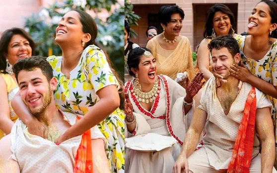प्रियंका चोपड़ा की दोस्त ने निक जोनास को यूं लगाई हल्दी, देखते रह गए लोग, देखें Unseen Pics