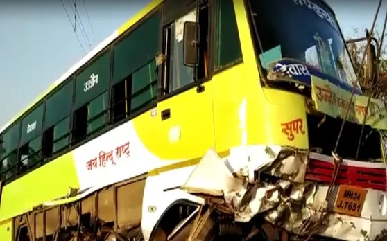 मध्य प्रदेश में तेज गति से जा रही बस भमोरी नदी में गिरी, कई लोग घायल